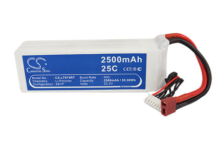 Replacement Battery for RC  CS-LT975RT – FPV – 2500mAh / 55.50Wh / 22.2V