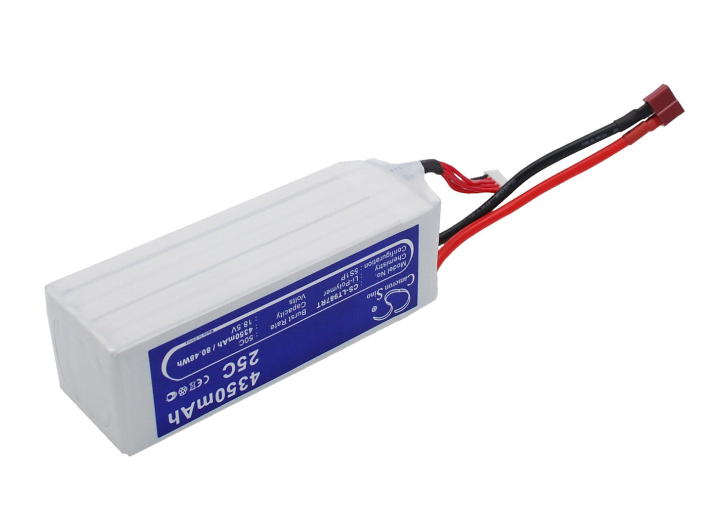 Replacement Battery for RC  CS-LT987RT – Heli/Airplane – 4350mAh / 80.48Wh / 18.5V