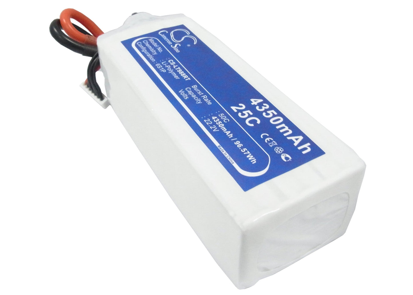 Replacement Battery for RC  CS-LT988RT – FPV – 4350mAh / 96.57Wh / 22.2V