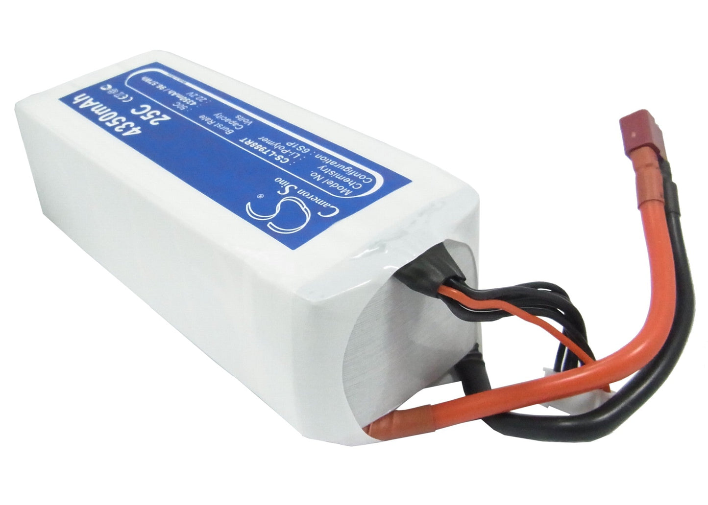 Replacement Battery for RC  CS-LT988RT – Heli/Airplane – 4350mAh / 96.57Wh / 22.2V