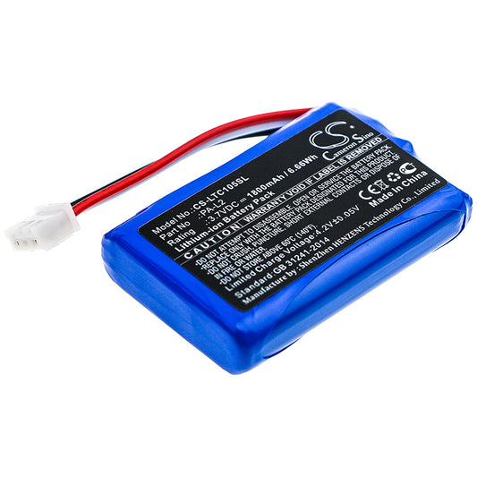 Replacement Battery for Labotect InControl 1050 – Equipment, Survey, Test – 1800mAh / 3.7V