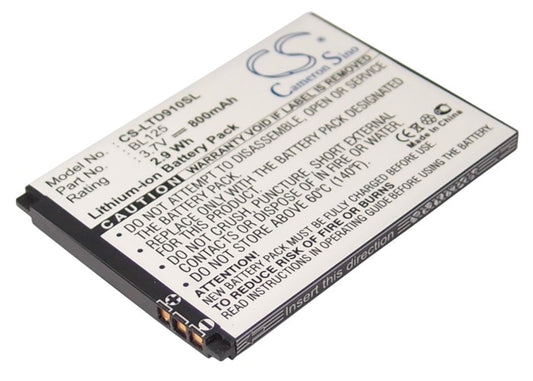Replacement Battery for Lenovo TD36T – Mobile, SmartPhone – 1000mAh / 3.7V