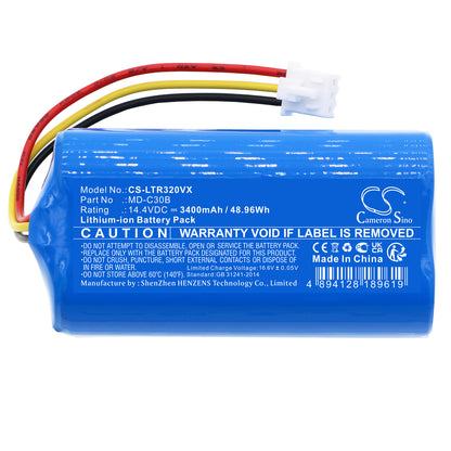 Replacement Battery for Midea | Okami | iHome | V-tac | Panda | Kitfort | iBoto | GARLYN | Liectroux | Proscenic | Blaupunkt | Redmond M4 – Vacuum – 3