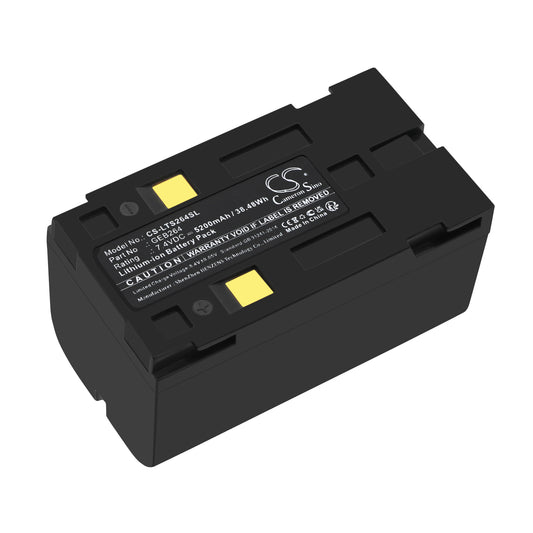 Replacement Battery for Leica TS01 Total Station – Equipment, Survey, Test – 5200mAh / 7.4V