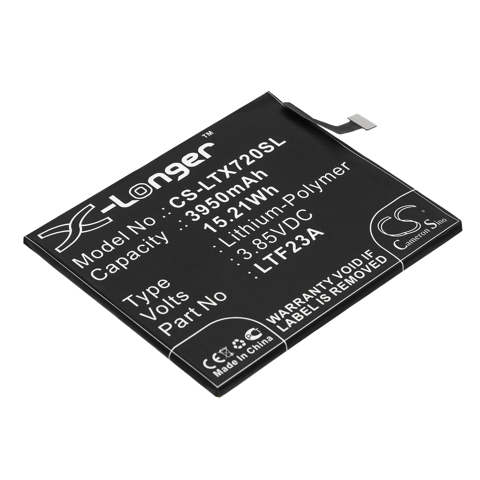 Replacement Battery for LeTV Le Pro 3 – Mobile, SmartPhone – 3950mAh / 3.85V - image 1