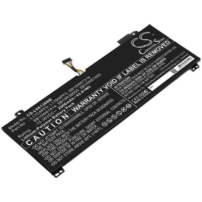 Replacement Battery for Lenovo xiaoxin Air 13IWL – Notebook, Laptop – 2800mAh / 15.36V - image 1