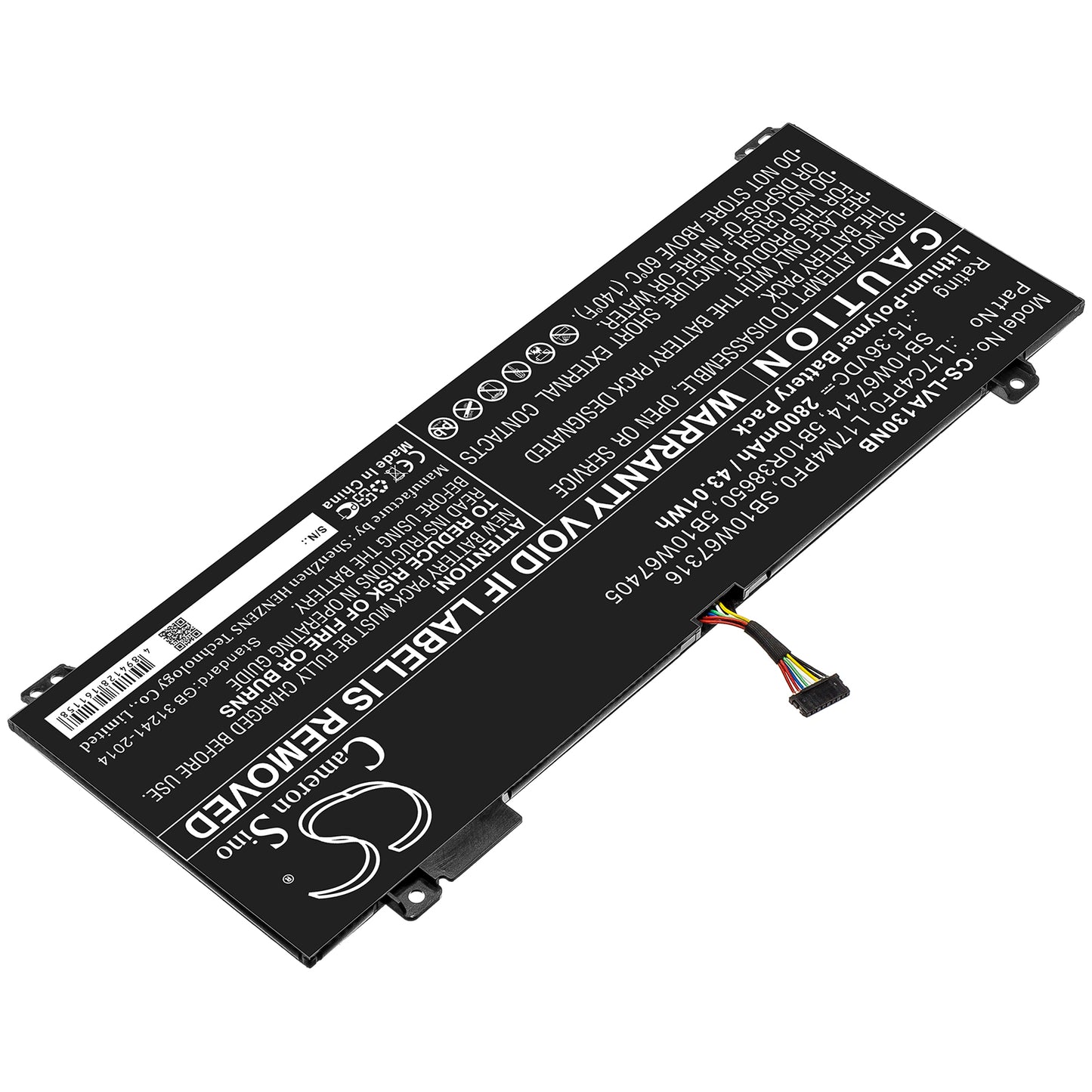 Replacement Battery for Lenovo xiaoxin Air 13IWL – Notebook, Laptop – 2800mAh / 15.36V - image 2