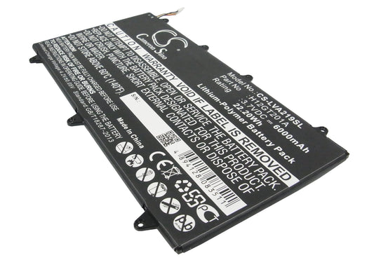 Replacement Battery for Lenovo IdeaPad A2109 – Tablet – 6000mAh / 3.7V