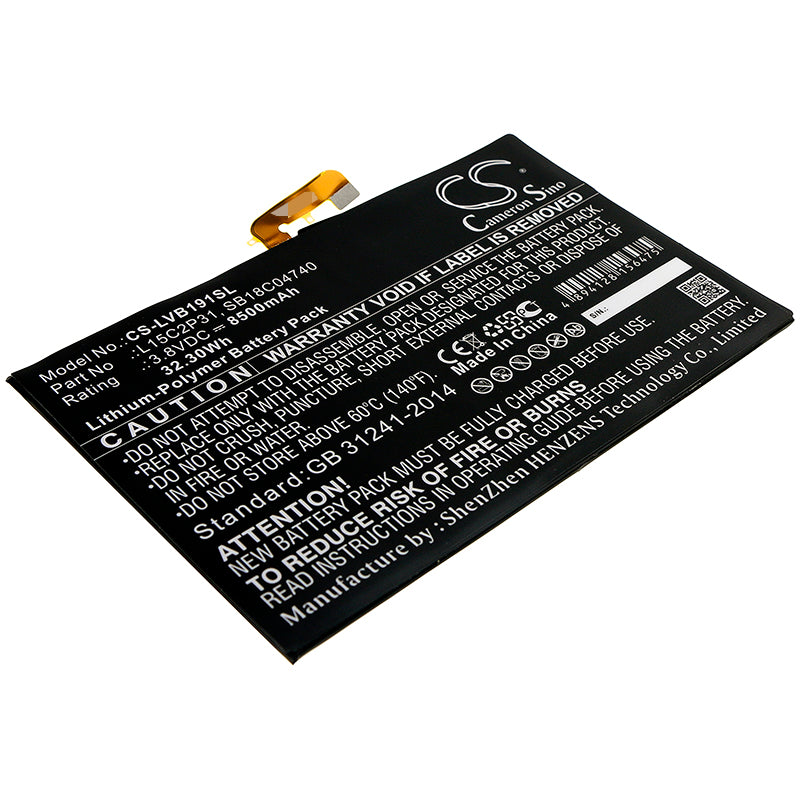 Replacement Battery for Lenovo Yoga Book – Tablet – 8500mAh / 3.8V - image 1