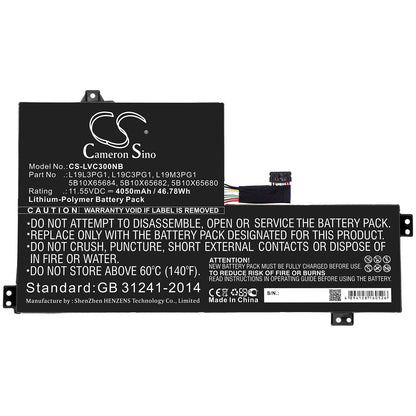 Replacement Battery for Lenovo 100e Chromebook 2nd – Notebook, Laptop – 4050mAh / 11.55V - image 3
