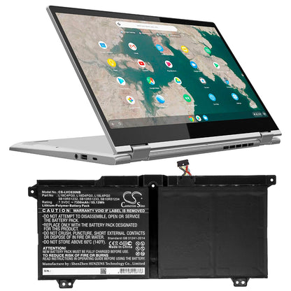 Replacement Battery for Lenovo  Chromebook C340-15 – Notebook, Laptop – 7350mAh / 55.13Wh / 7.5V