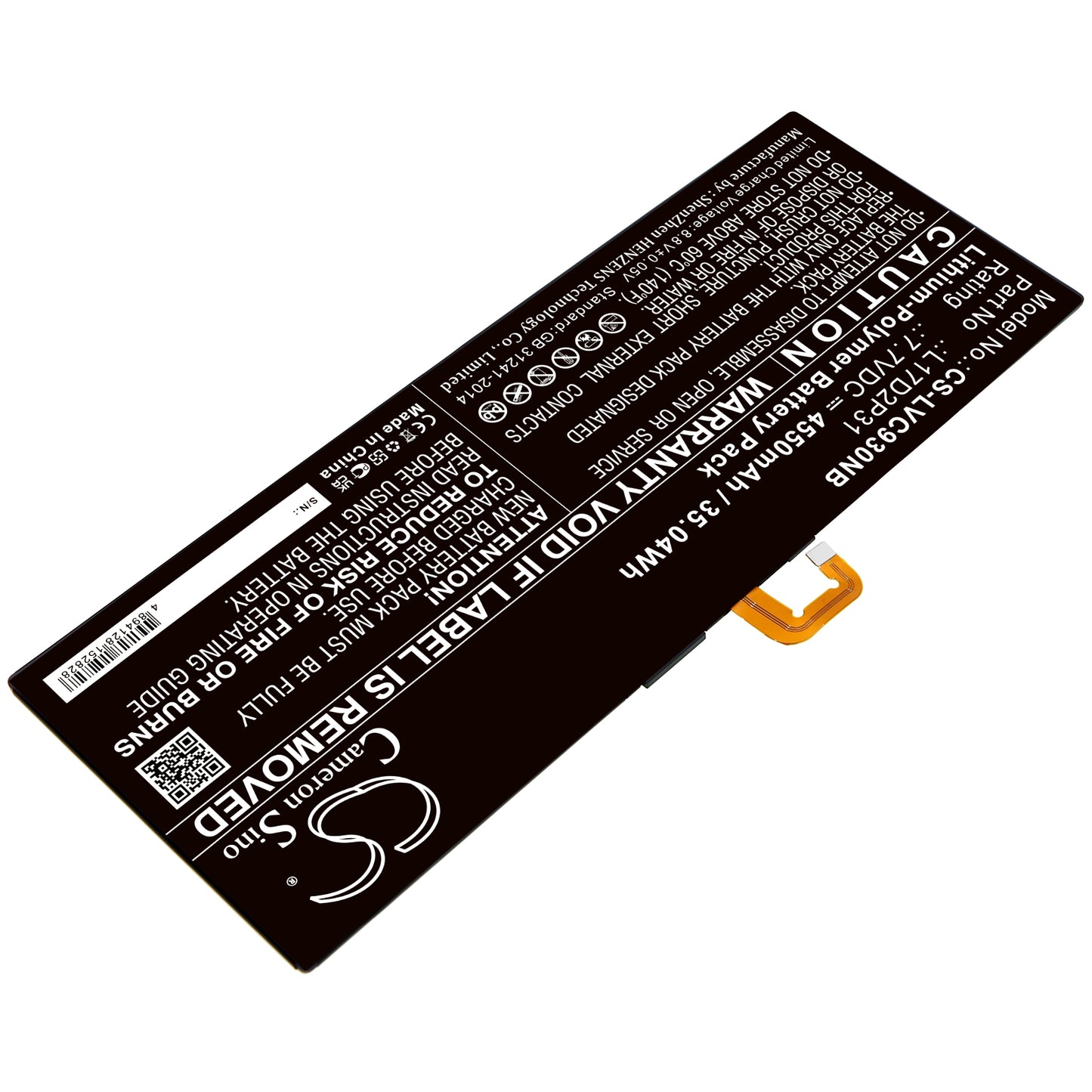 Replacement Battery for Lenovo Yoga Book C930 – Notebook, Laptop – 4550mAh / 7.7V - image 2