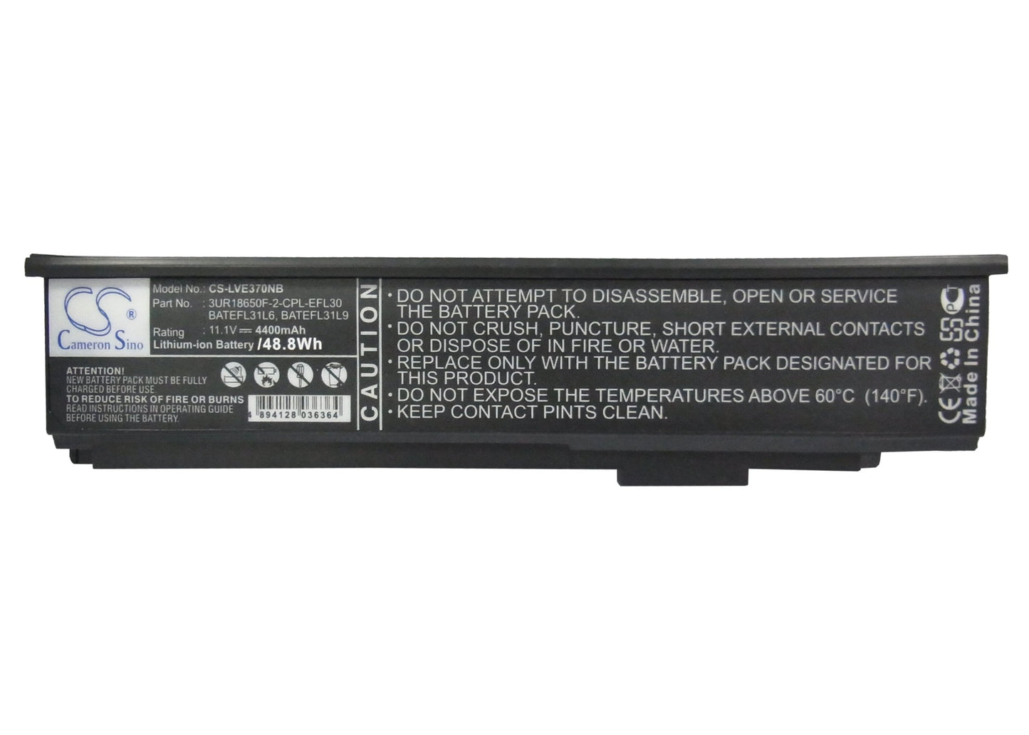 Replacement Battery for Lenovo Y100 – Notebook, Laptop – 4400mAh / 11.1V - image 5