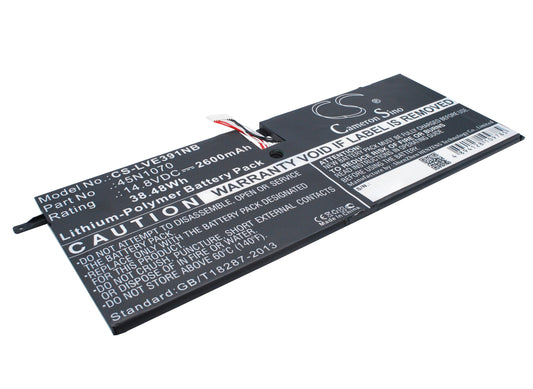 Replacement Battery for Lenovo ThinkPad X1 Carbon 3444 – Notebook, Laptop – 2600mAh / 14.8V