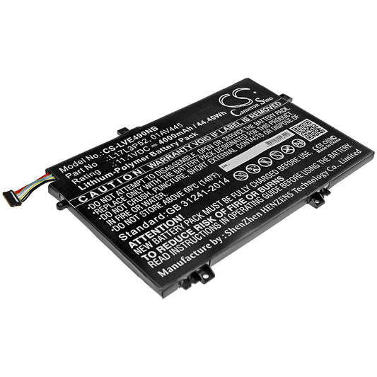 Replacement Battery for Lenovo ThinkPad E590(20NB0032CD) – Notebook, Laptop – 4000mAh / 11.1V - image 1