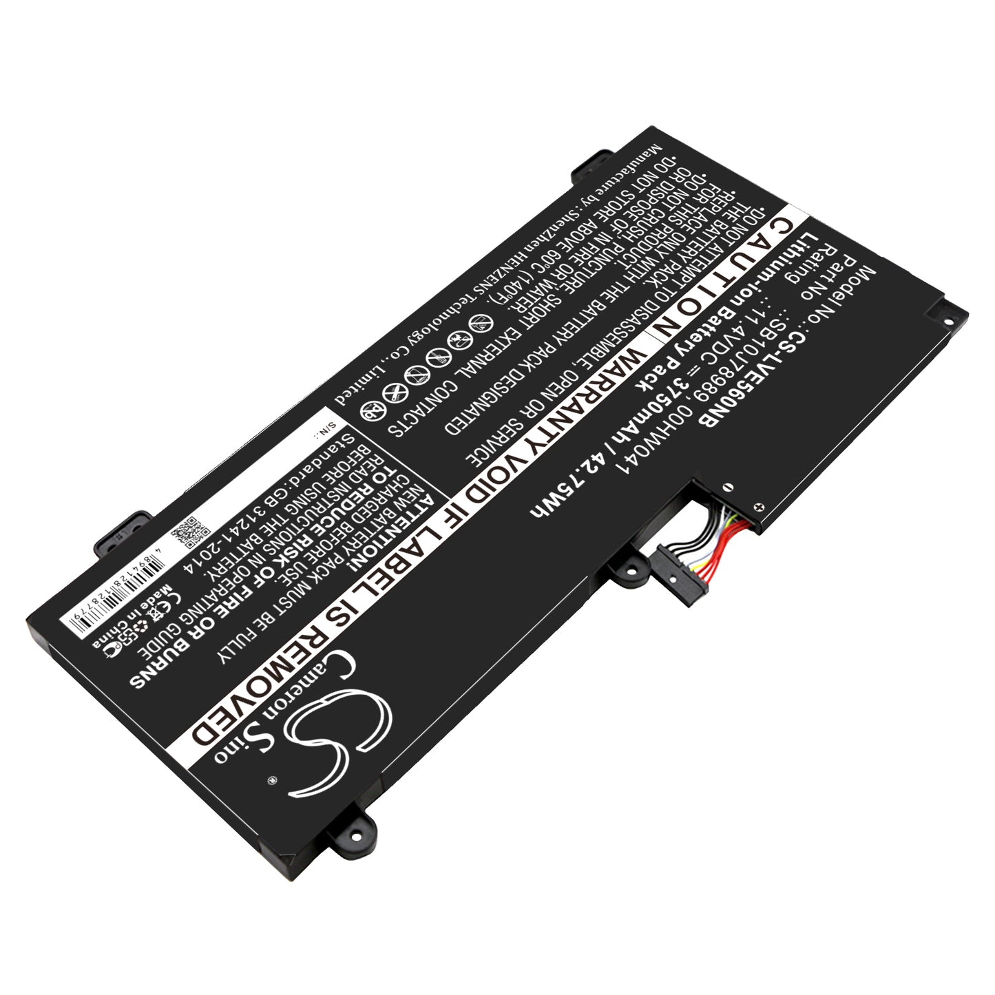Replacement Battery for Lenovo Thinkpad E560p – Notebook, Laptop – 3750mAh / 11.4V - image 2