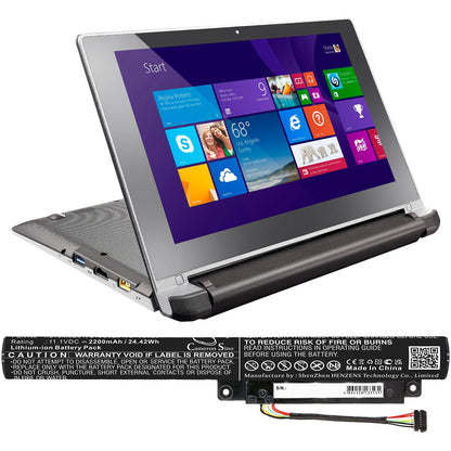 Replacement Battery for Lenovo  59-407061 – Notebook, Laptop – 2200mAh / 24.42Wh / 11.1V