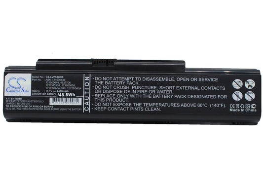 Replacement Battery for Lenovo IdeaPad Y710 – Notebook, Laptop – 4400mAh / 11.1V