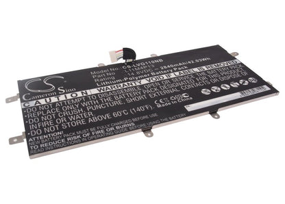 Replacement Battery for Lenovo IdeaPad Yoga 11 – Notebook, Laptop – 2840mAh / 14.8V - image 1