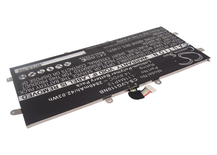 Replacement Battery for Lenovo IdeaPad Yoga 11 – Notebook, Laptop – 2840mAh / 14.8V - image 2