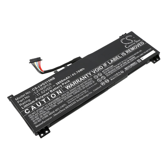 Replacement Battery for Lenovo IdeaPad Gaming 3 15ARH7 82SB0071TA – Notebook, Laptop – 3800mAh / 11.52V