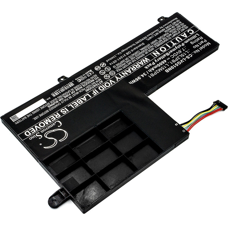 Replacement Battery for Lenovo Yoga 510 – Notebook, Laptop – 4600mAh / 7.6V - image 2