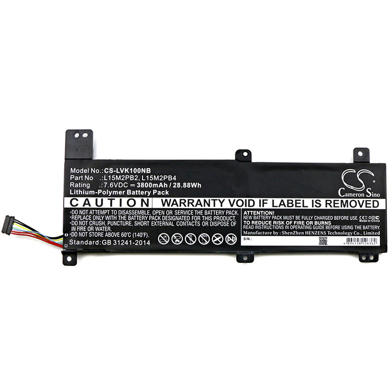 Replacement Battery for Lenovo Chromebook 100s – Notebook, Laptop – 3800mAh / 7.6V - image 3