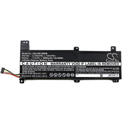 Replacement Battery for Lenovo Chromebook 100s – Notebook, Laptop – 3800mAh / 7.6V - image 3