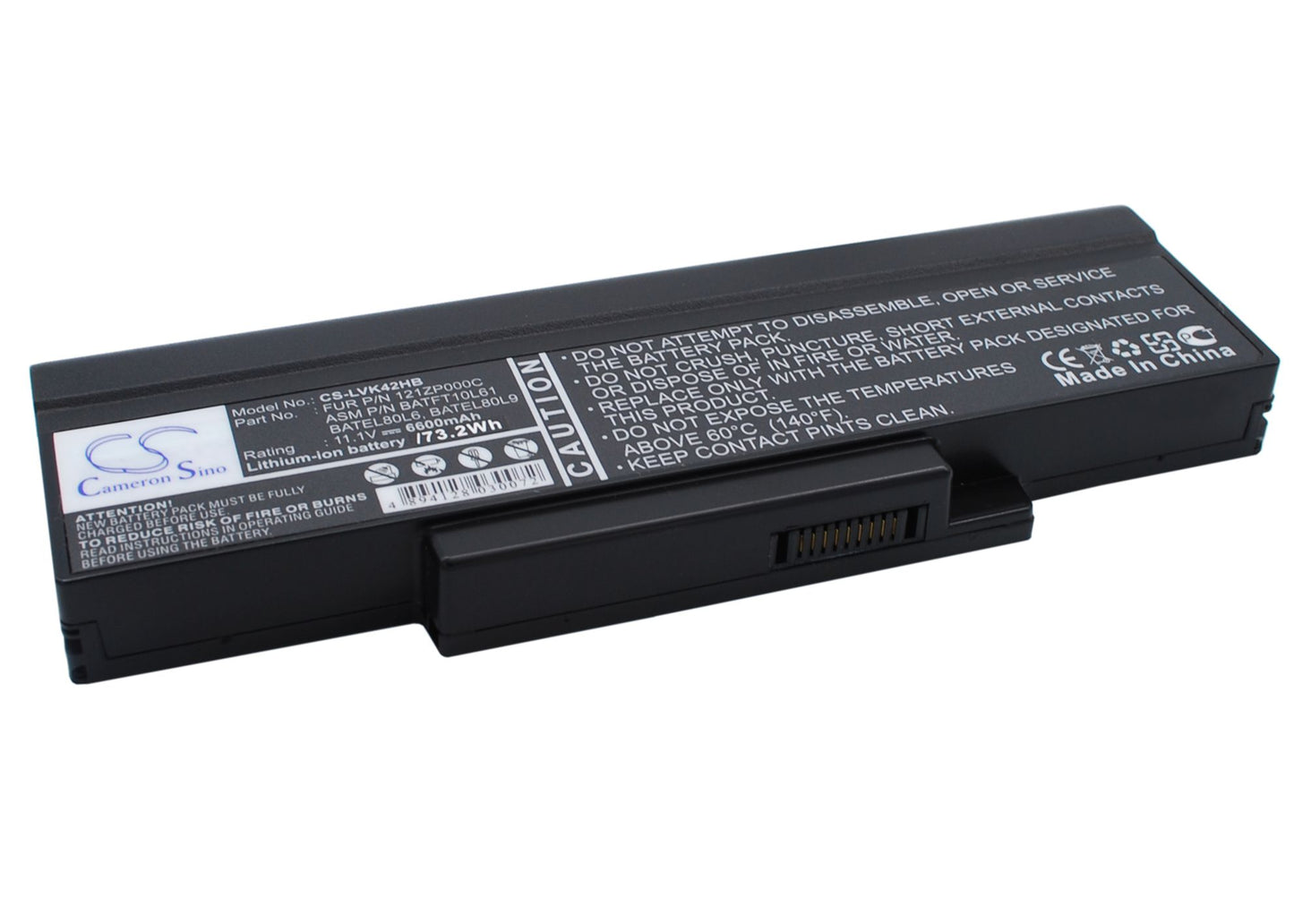 Replacement Battery for Dell | Lenovo Inspriron 1425 – Notebook, Laptop – 6600mAh / 11.1V - image 2