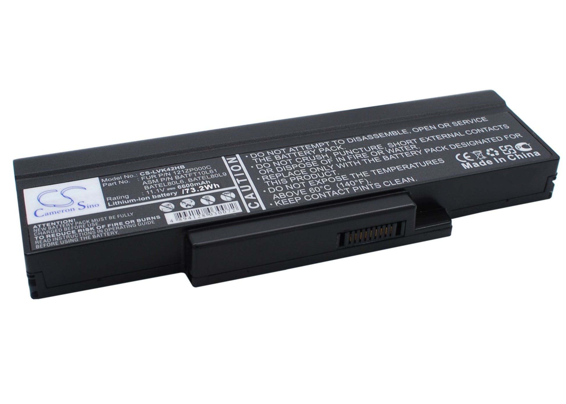 Replacement Battery for Dell | Lenovo Inspriron 1425 – Notebook, Laptop – 6600mAh / 11.1V - image 2
