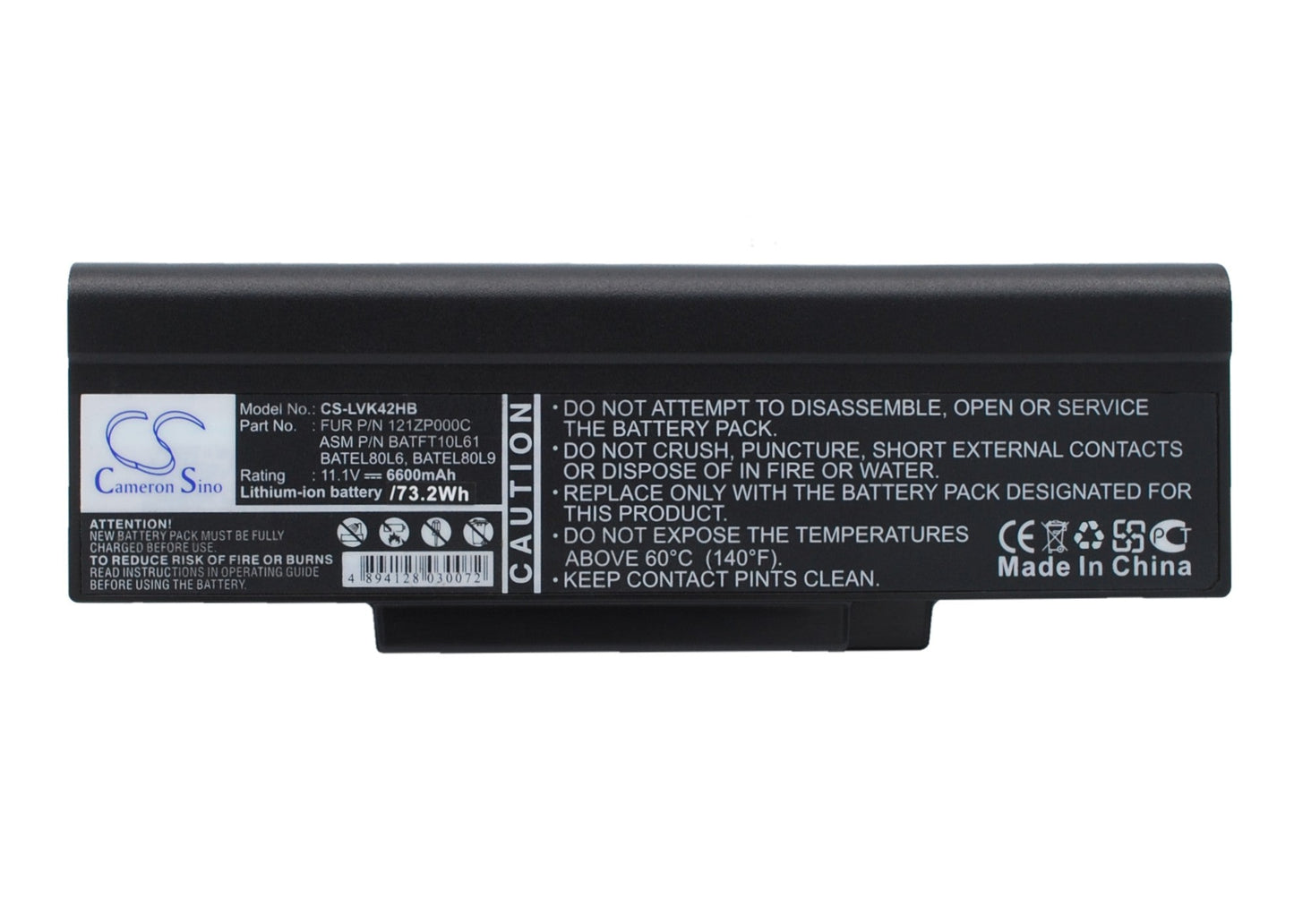 Replacement Battery for DELL  Inspriron 1425 – Notebook, Laptop – 4400mAh / 11.1V