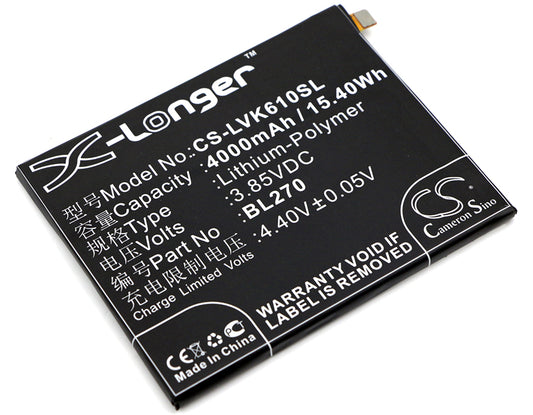 Replacement Battery for Motorola | Lenovo Moto E5 – Mobile, SmartPhone – 4000mAh / 3.85V