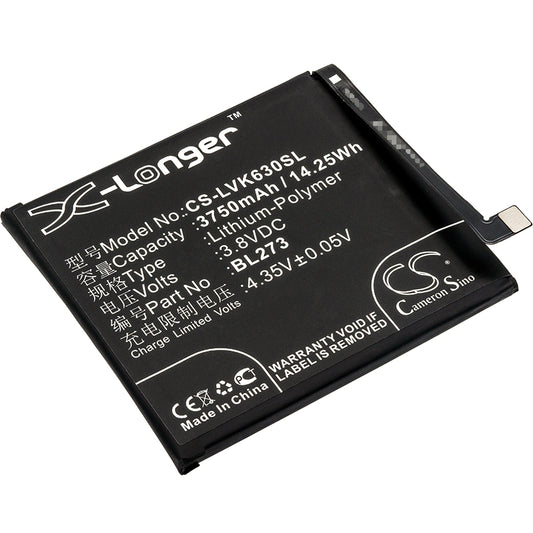 Replacement Battery for Lenovo K6 Note – Mobile, SmartPhone – 3750mAh / 3.8V