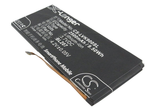 Replacement Battery for Lenovo K900 – Mobile, SmartPhone – 2500mAh / 3.7V