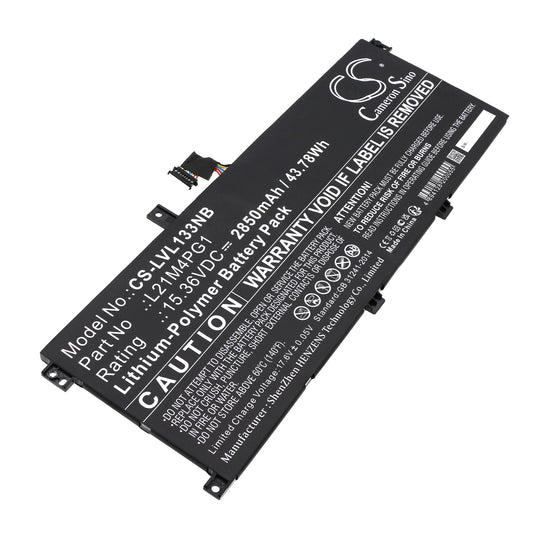 Replacement Battery for Lenovo ThinkPad L13 Yoga Gen 3(Intel)21B5003MIU – Notebook, Laptop – 2850mAh / 15.36V
