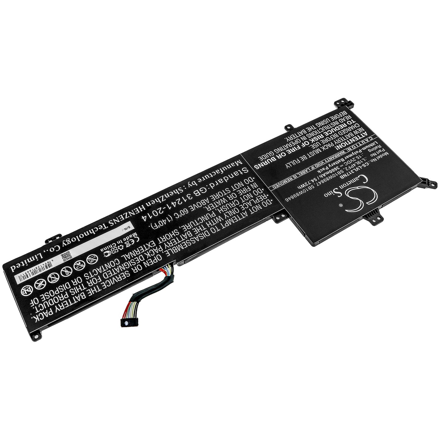 Replacement Battery for Lenovo  IdeaPad 3-17ADA05 – Notebook, Laptop – 3600mAh / 54.72Wh / 15.2V