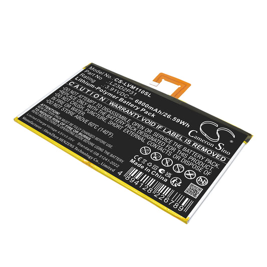 Replacement Battery for Lenovo Pad 2024 TB331FC – Tablet – 6800mAh / 3.91V