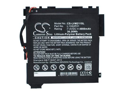 Replacement Battery for Lenovo Ideatab Miix 2 11 – Tablet – 4900mAh / 7.4V