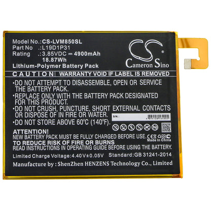 Replacement Battery for Lenovo | Launch Tab M8 – Tablet – 4900mAh / 3.85V - image 3