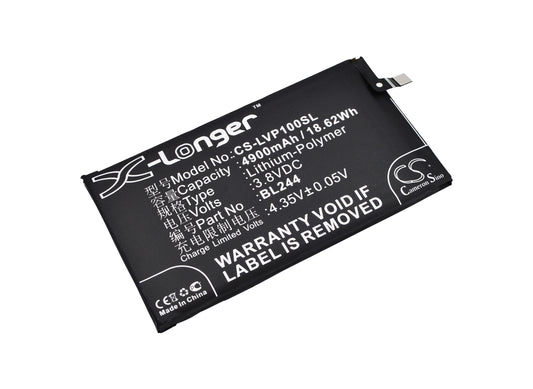 Replacement Battery for Lenovo Vibe P1 – Mobile, SmartPhone – 4900mAh / 3.8V