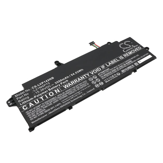 Replacement Battery for Lenovo ThinkPad T14s Gen 3(Intel)21BR00G7CX – Notebook, Laptop – 3550mAh / 15.36V
