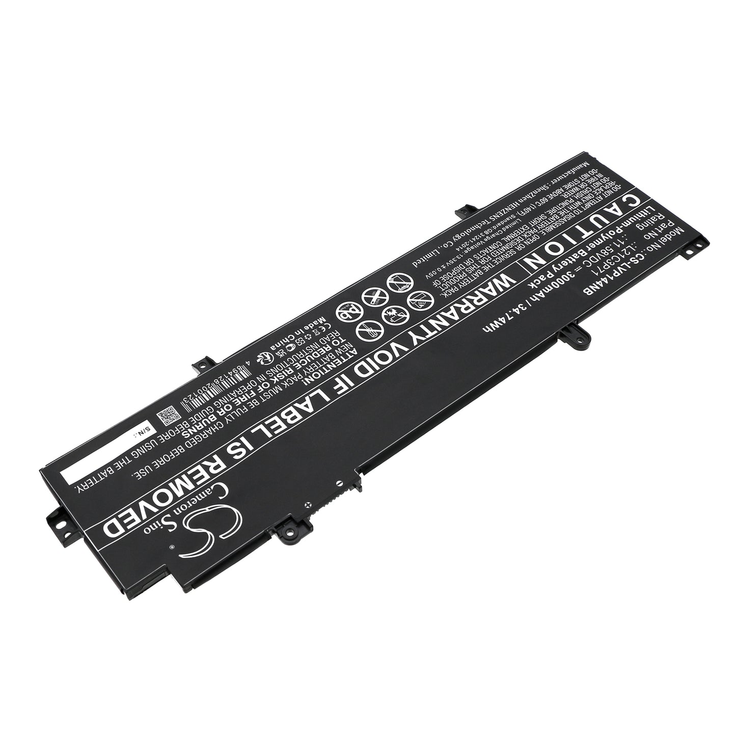 Replacement Battery for Lenovo ThinkPad P14S Gen3 – Notebook, Laptop – 3000mAh / 11.58V - image 2