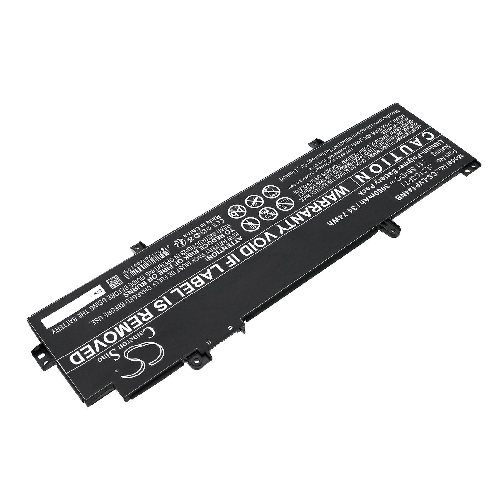 Replacement Battery for Lenovo ThinkPad P14S Gen3 – Notebook, Laptop – 3000mAh / 11.58V - image 2