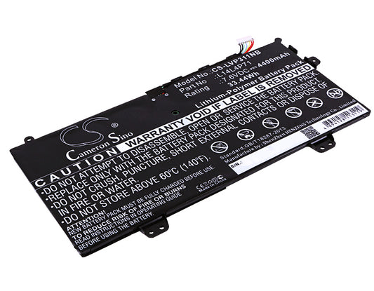 Replacement Battery for Lenovo Yoga 3 Pro 11 – Notebook, Laptop – 4400mAh / 7.6V