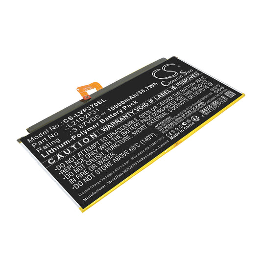 Replacement Battery for Lenovo Tab P12 – Tablet – 10000mAh / 3.87V