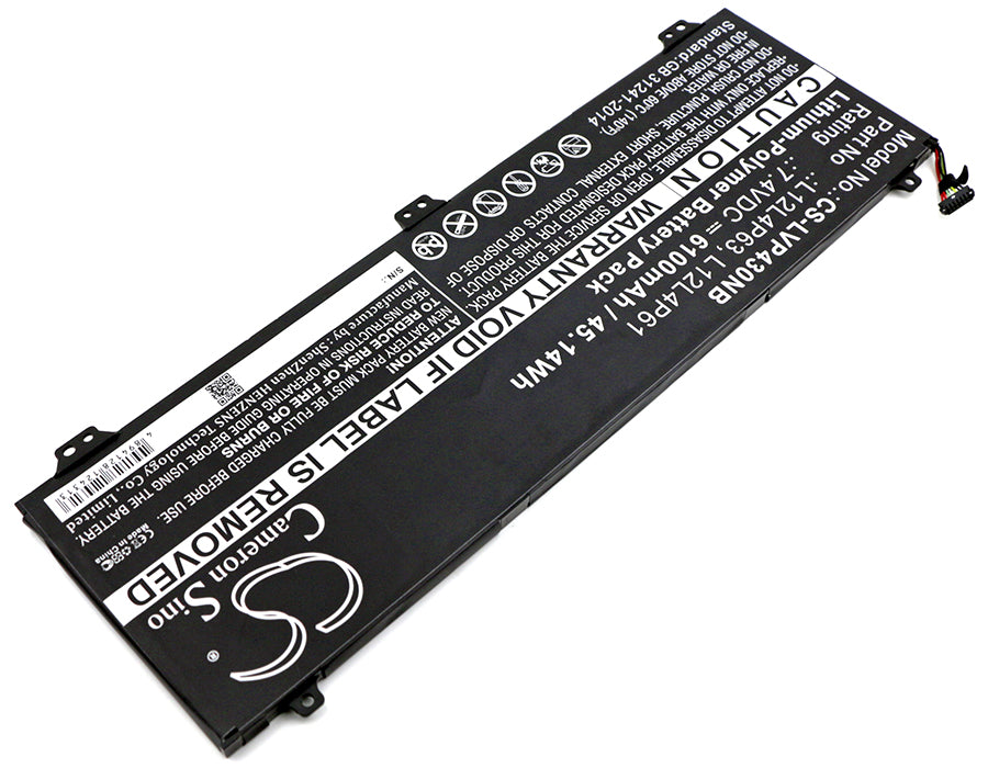 Replacement Battery for Lenovo IdeaPad U330p – Notebook, Laptop – 6100mAh / 7.4V - image 2