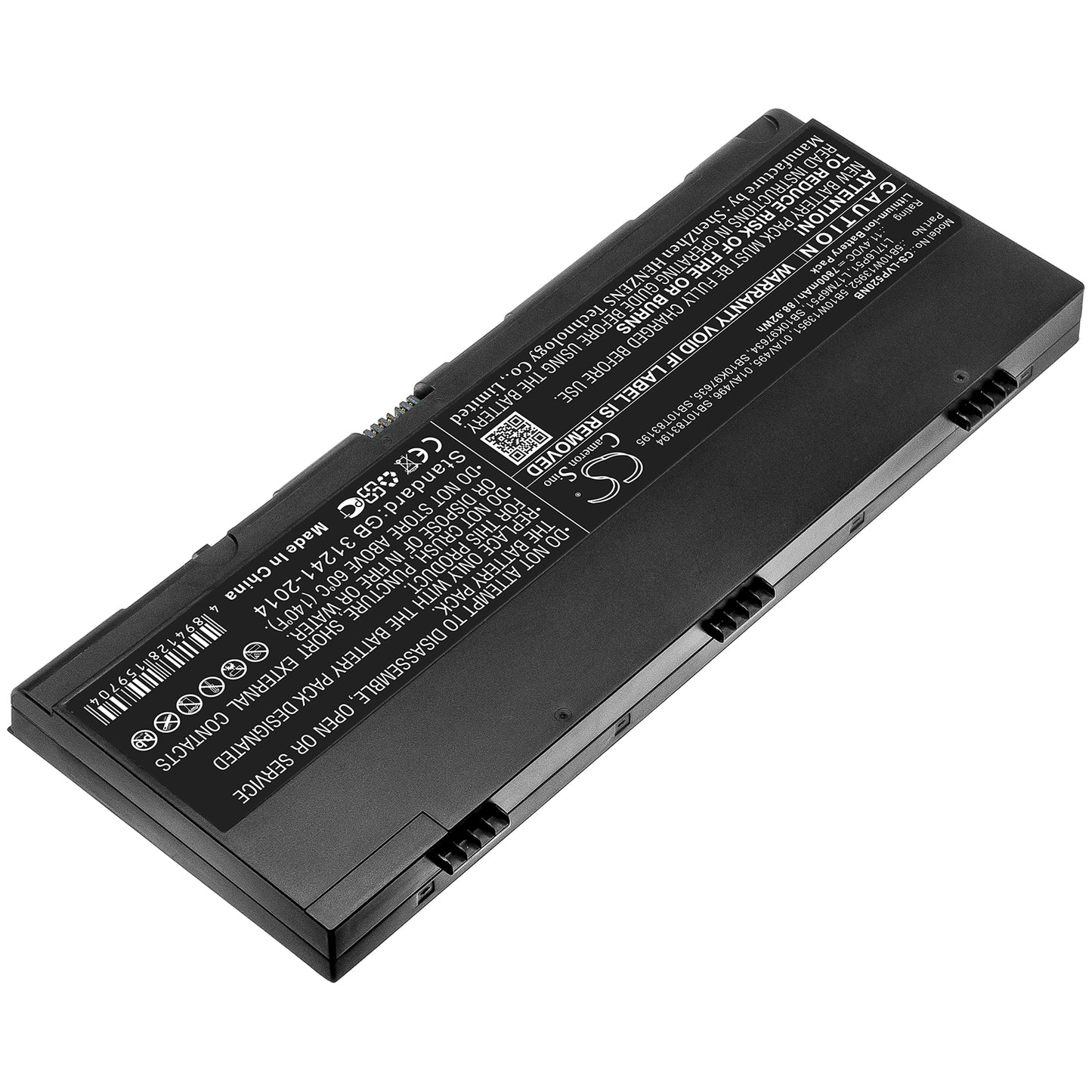 Replacement Battery for Lenovo Thinkpad P52 – Notebook, Laptop – 7800mAh / 11.4V - image 2