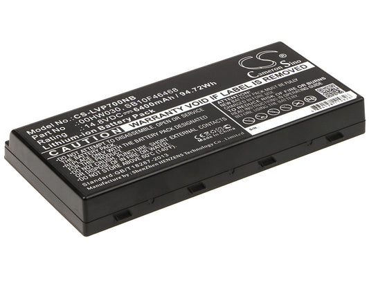 Replacement Battery for Lenovo ThinkPad P70 – Notebook, Laptop – 6400mAh / 14.8V