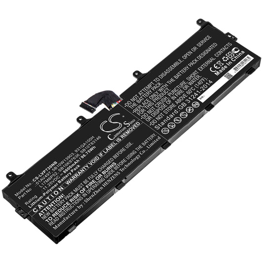 Replacement Battery for Lenovo ThinkPad P72 – Notebook, Laptop – 8600mAh / 11.25V - image 1