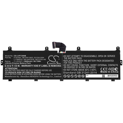 Replacement Battery for Lenovo ThinkPad P72 – Notebook, Laptop – 8600mAh / 11.25V - image 3